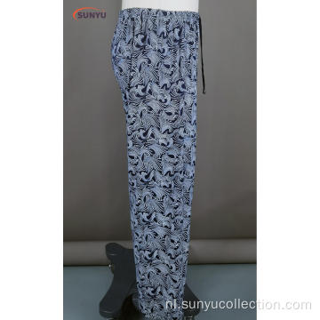 Ladie&#39;s Plus-size overal over Print Jersey Pants